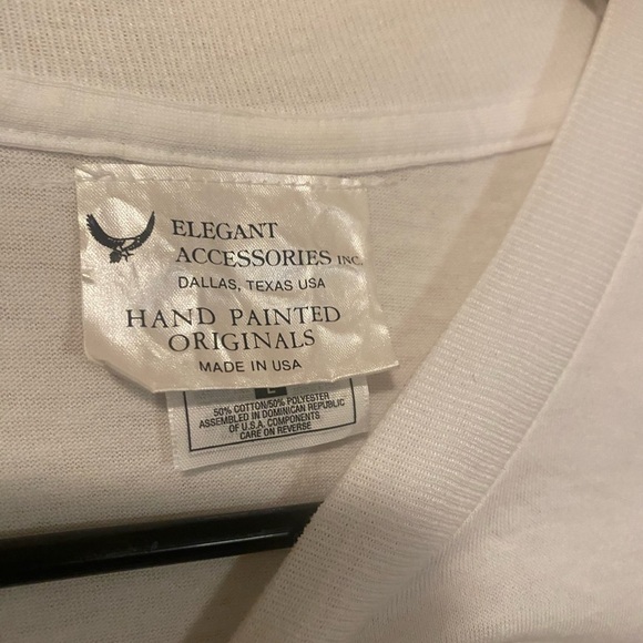 Handpainted Scarecrow Fall TShirt size large - Picture 6 of 11